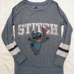 Women's Disney Park Vintage Style Stitch Long sleeve T-shirt - Size XS